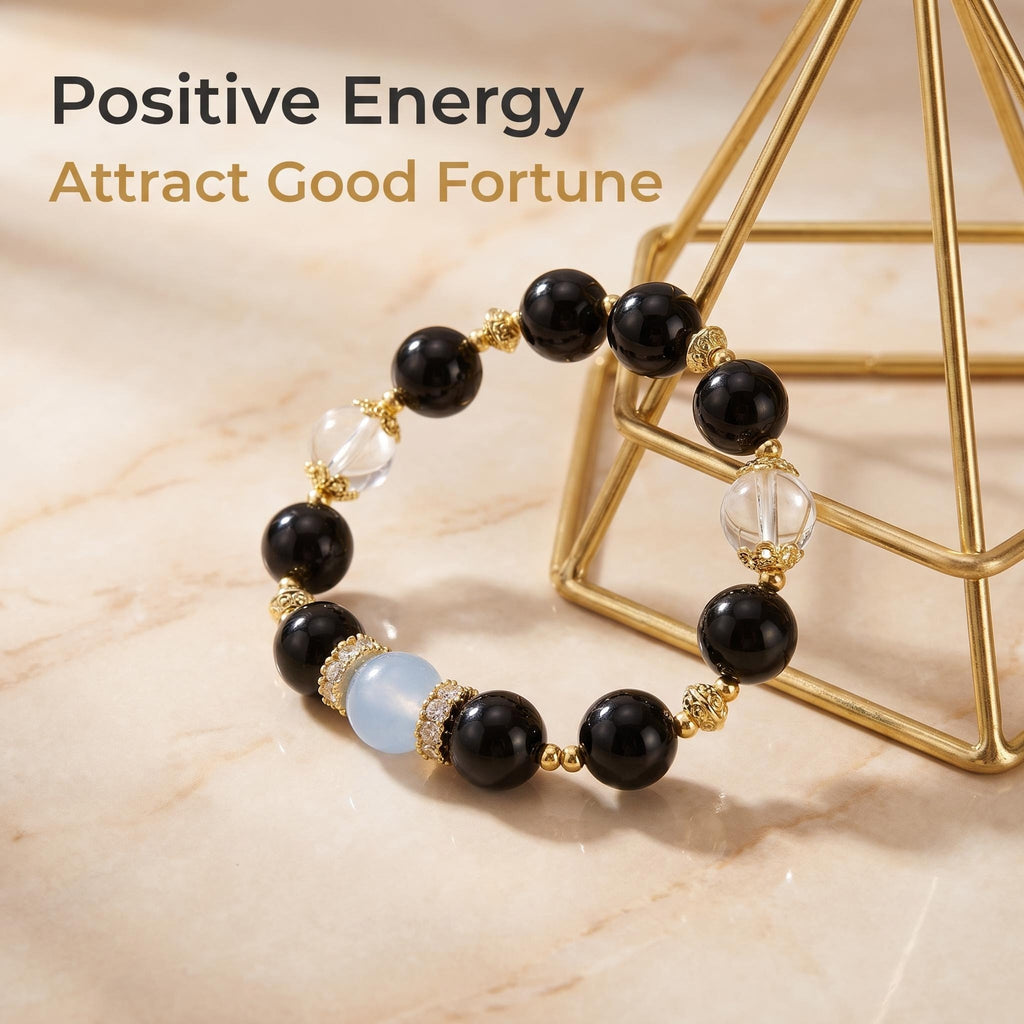 💫 Daily Wear Crystal Bracelet 💫 Good Luck Positive Energy Handmade Wrist Accessory