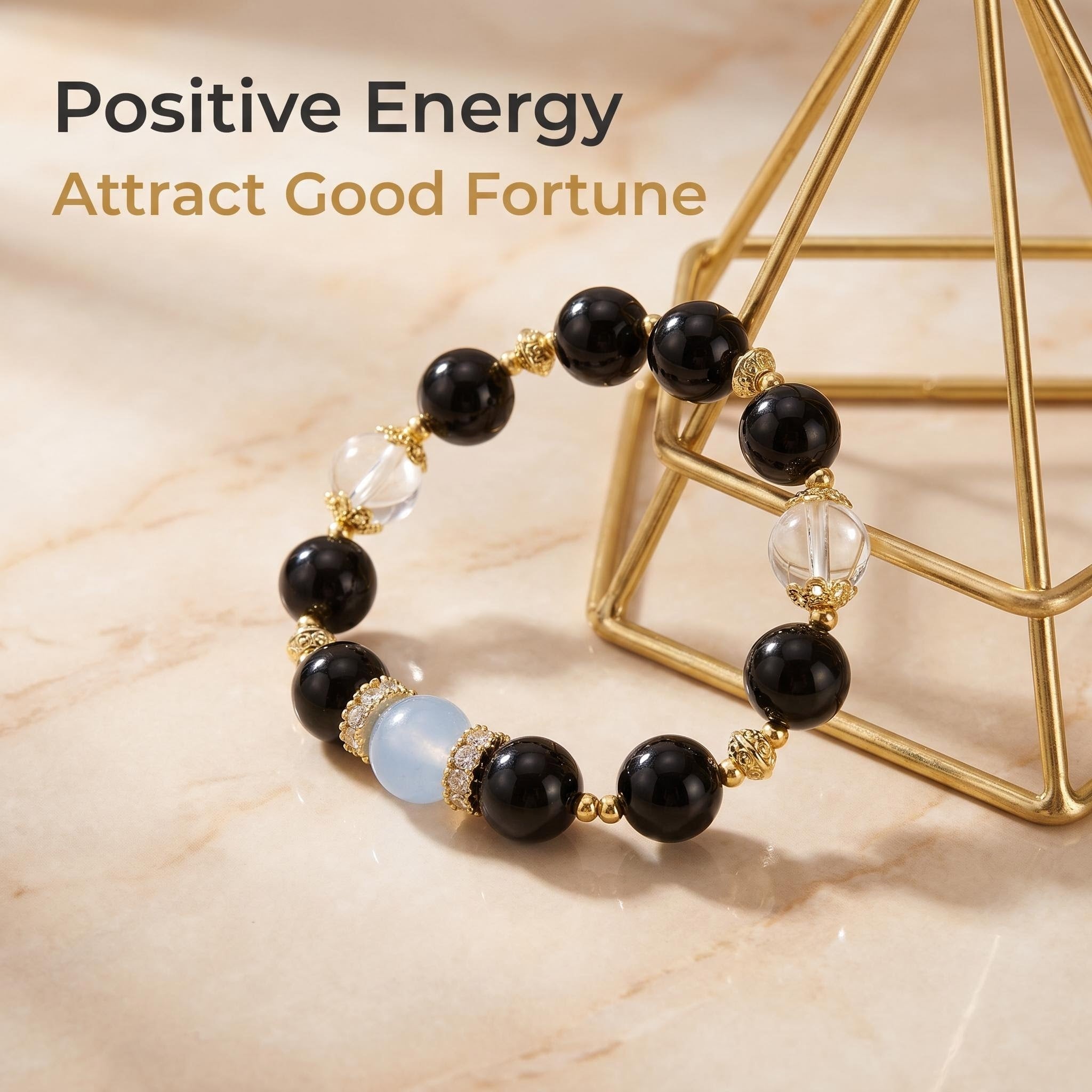 💫 Daily Wear Crystal Bracelet 💫 Good Luck Positive Energy Handmade Wrist Accessory