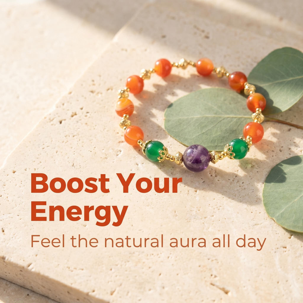 🌸 Dainty Multicolor Crystal Bracelet For Daily Wear Good Vibes All Day