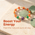 🌸 Dainty Multicolor Crystal Bracelet For Daily Wear Good Vibes All Day