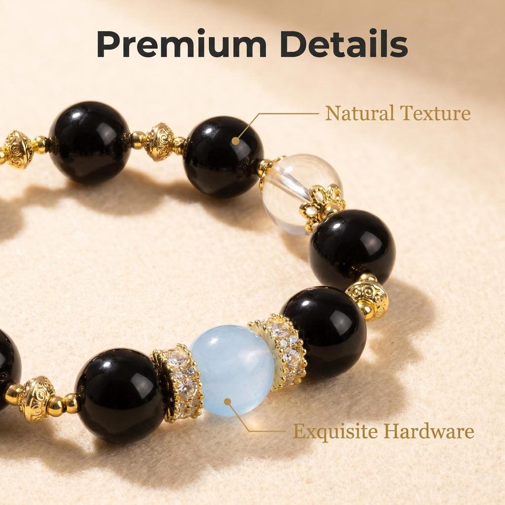 💫 Daily Wear Crystal Bracelet 💫 Good Luck Positive Energy Handmade Wrist Accessory