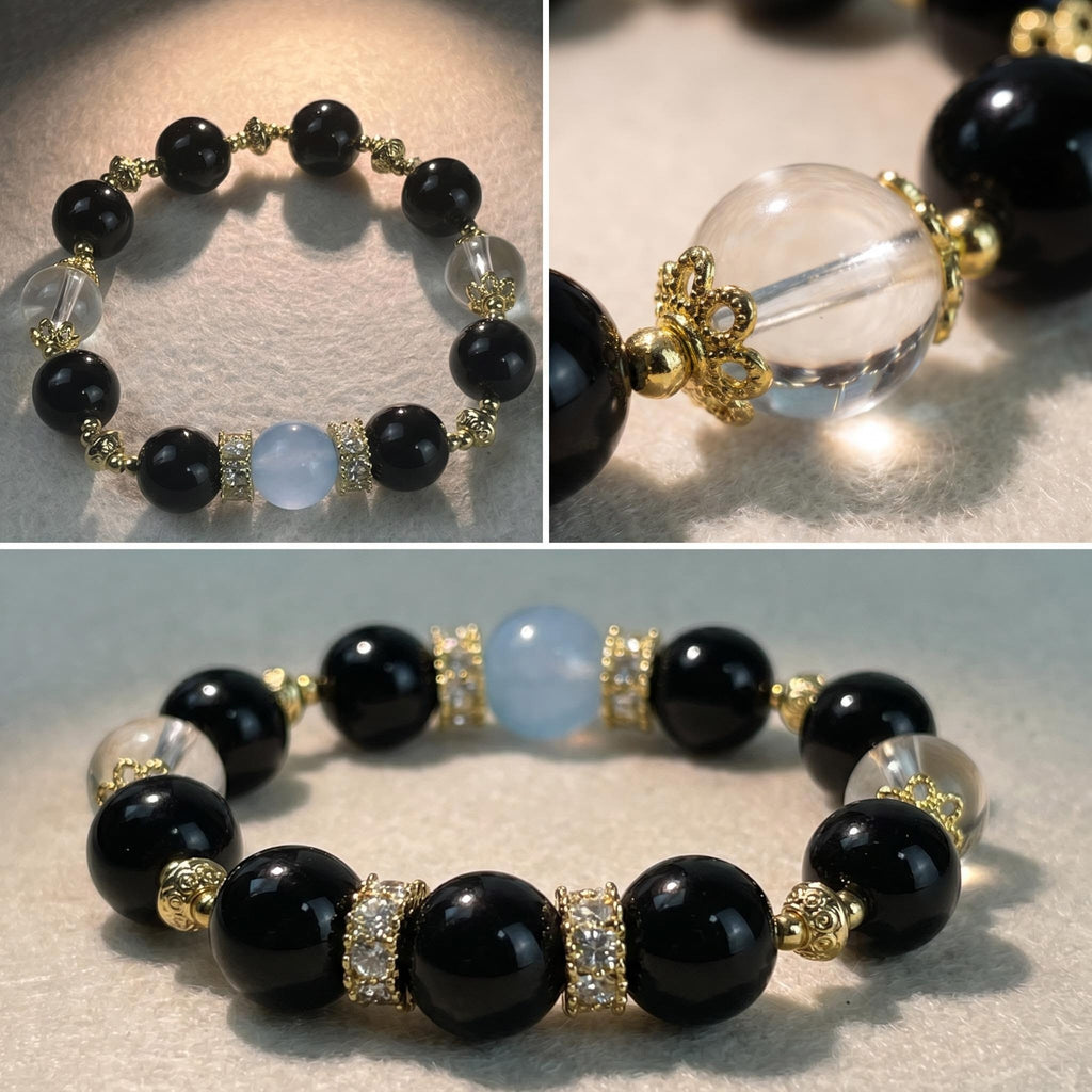 💫 Daily Wear Crystal Bracelet 💫 Good Luck Positive Energy Handmade Wrist Accessory