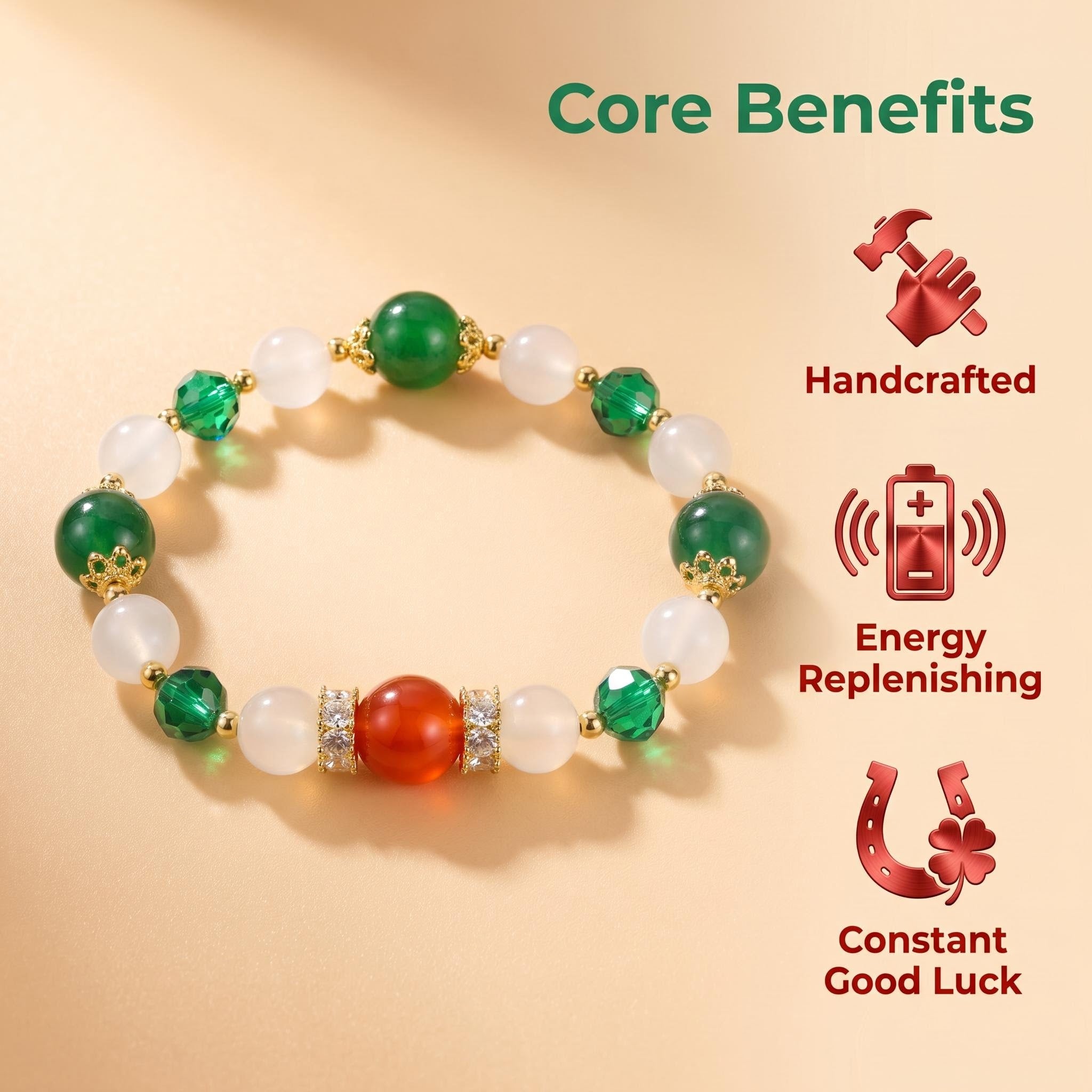 💫 Handmade Crystal Bracelet Get Good Vibes For Daily Outing Meditation Gifting 💫
