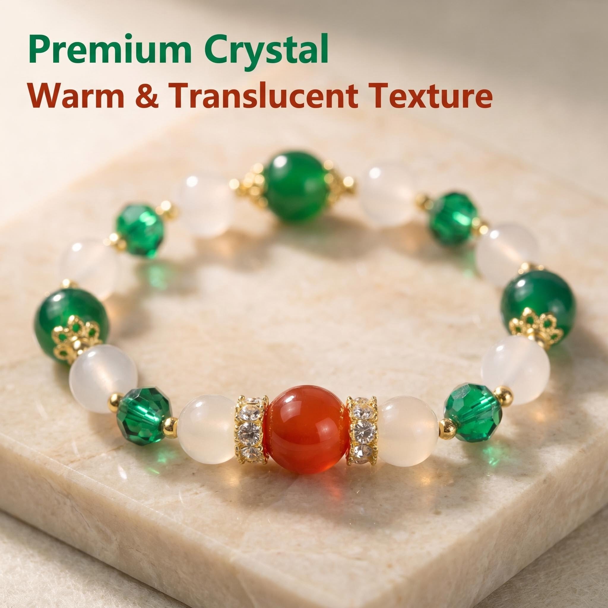 💫 Handmade Crystal Bracelet Get Good Vibes For Daily Outing Meditation Gifting 💫